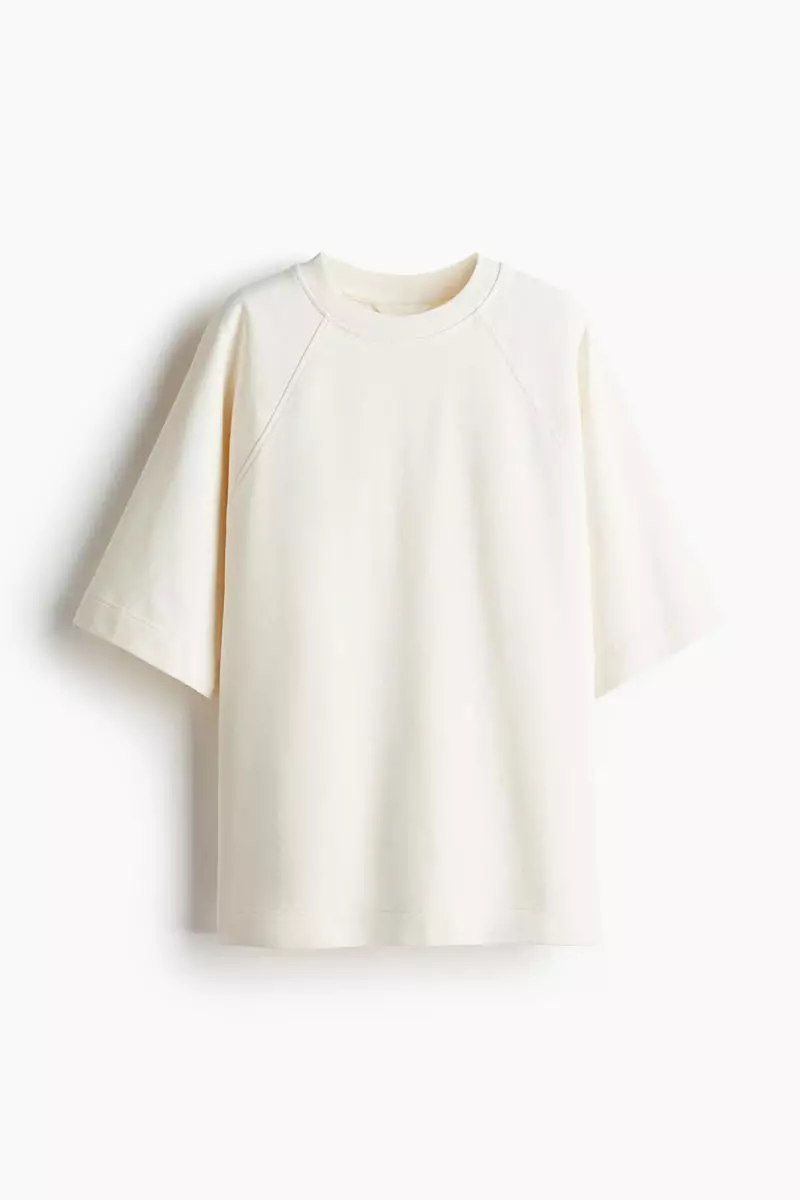 Short-sleeved sweatshirt