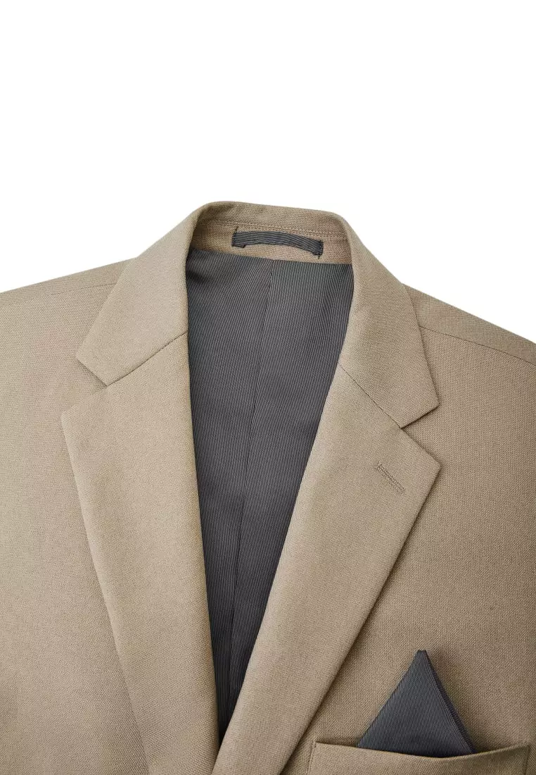 G2000 Teflon Stain-Resistant & Easy Care Smart Fit Twill Suit Blazer