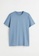 H&M blue Regular Fit Round-Neck T-Shirt 78621AA96F6557GS_5