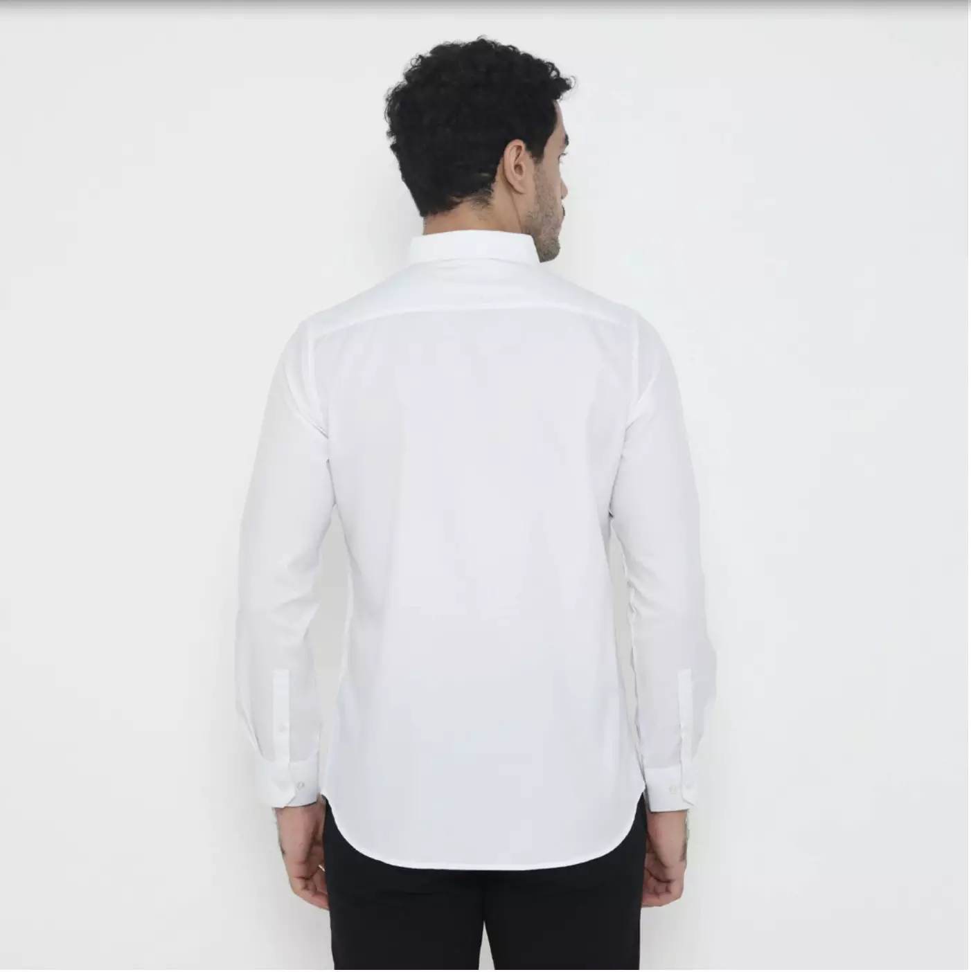Jobb Lumina Kemeja Pria Lengan Panjang Slim Fit Putih Colour White