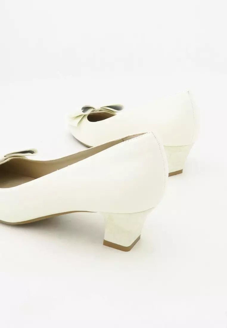 Slide On Heel Pumps