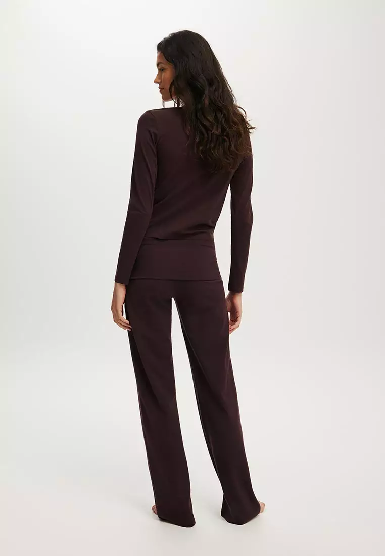 Dreamy Soft Roll Waist Pants