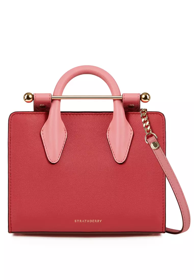 Strathberry red bag hot sale