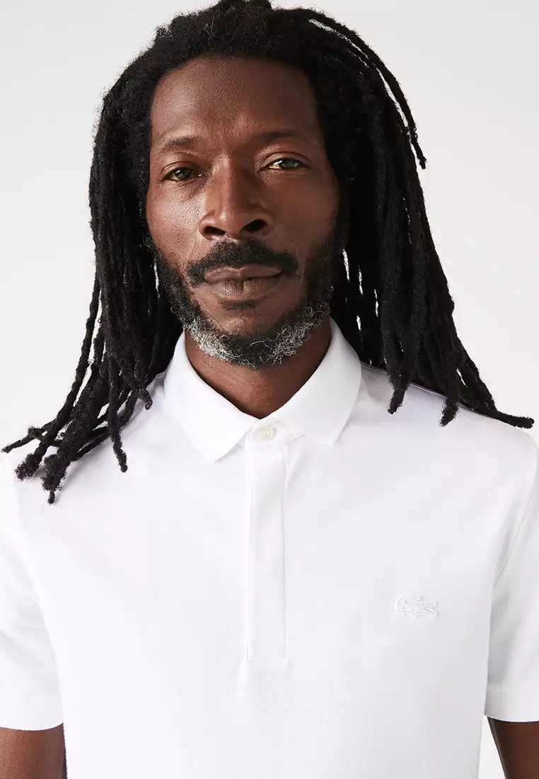 Men's Lacoste Paris Polo Shirt Regular Fit Piqué