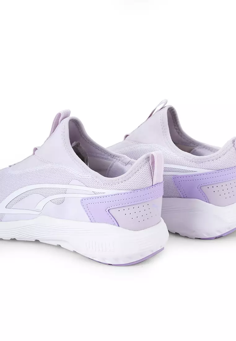 Puma slip ons purple sales