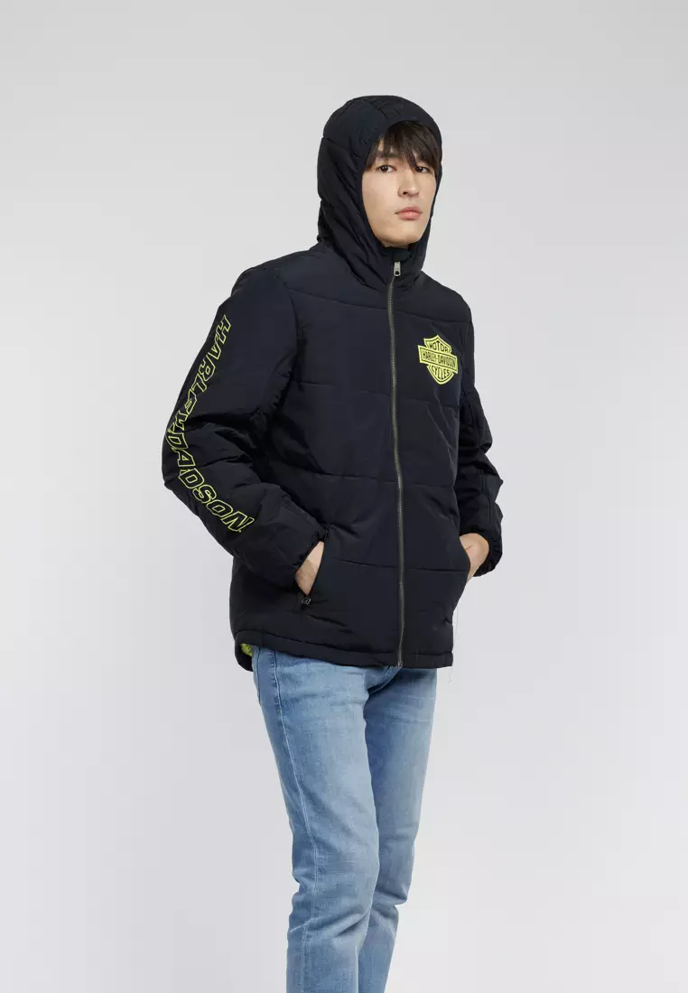 Harley-Davidson Bar & Shield Hooded Puffer