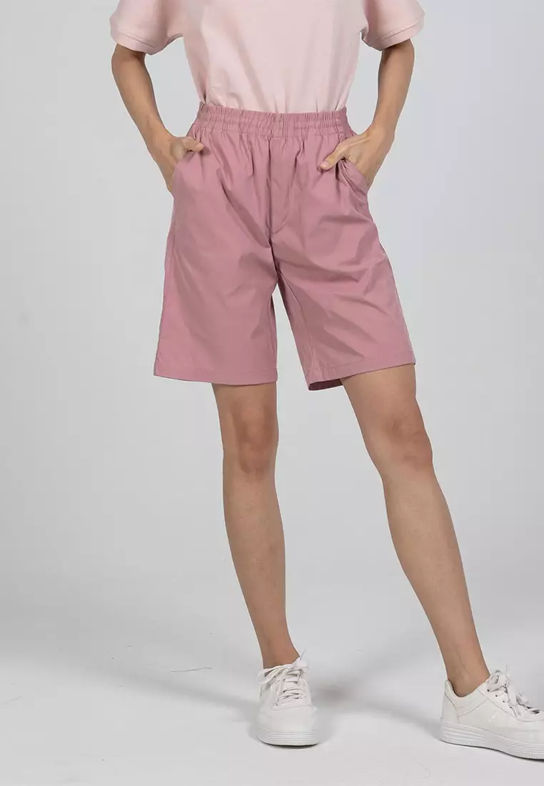 Ladies polyester shorts on sale