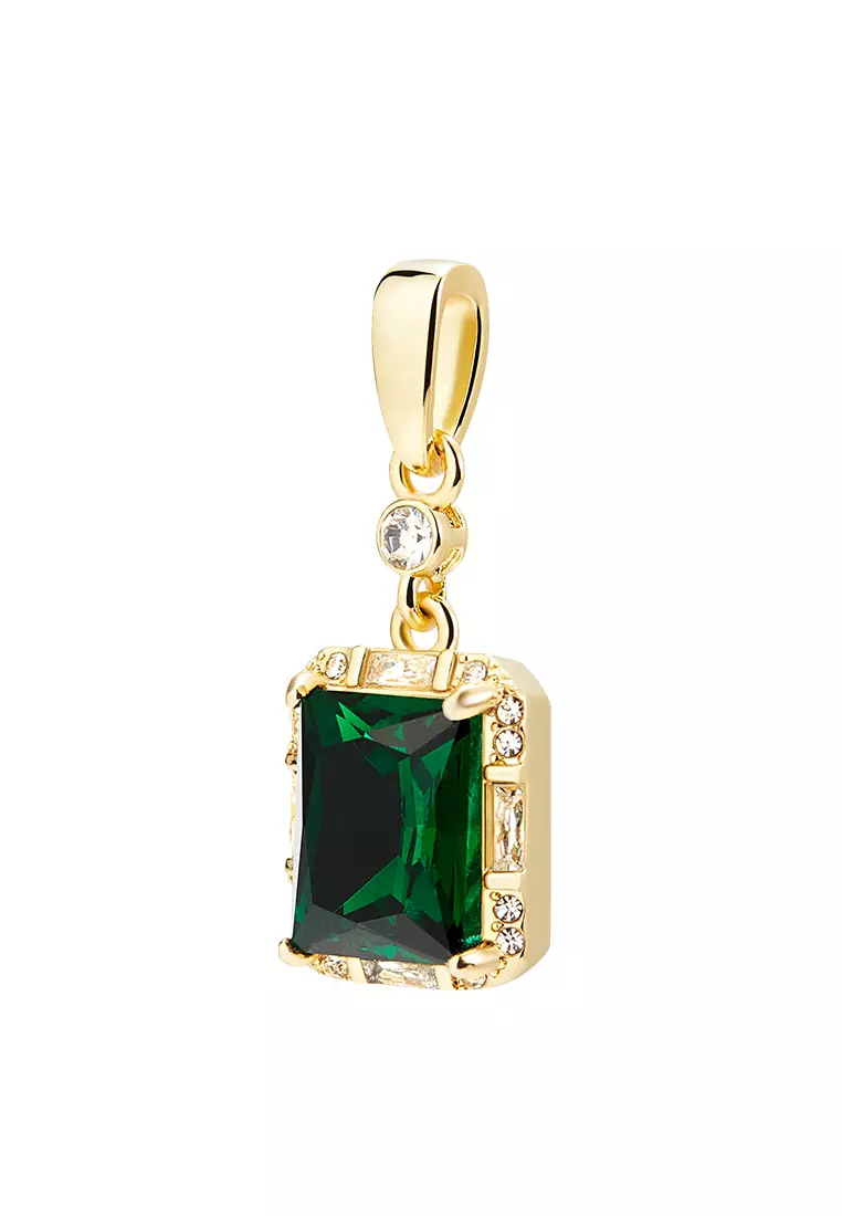 Necklace Vladimir In Gold - Green