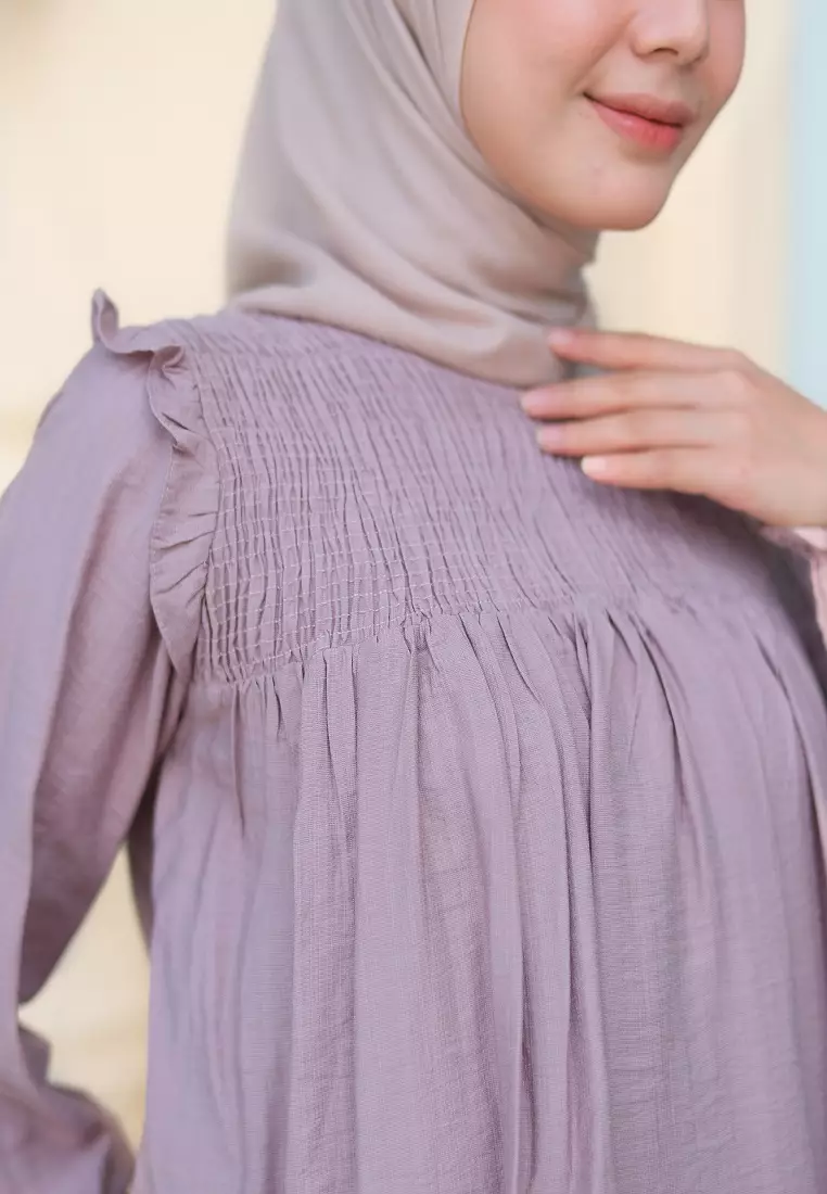 Cassandra Blouse Light Brown..
