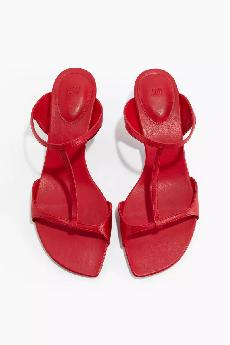 Heeled sandals