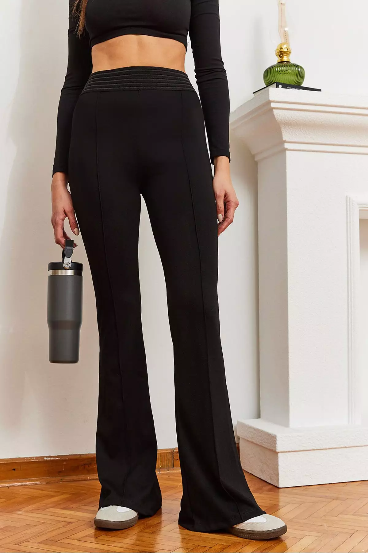 Jual Bianco Lucci Women's Flare Leggings Pants 2397 60751002