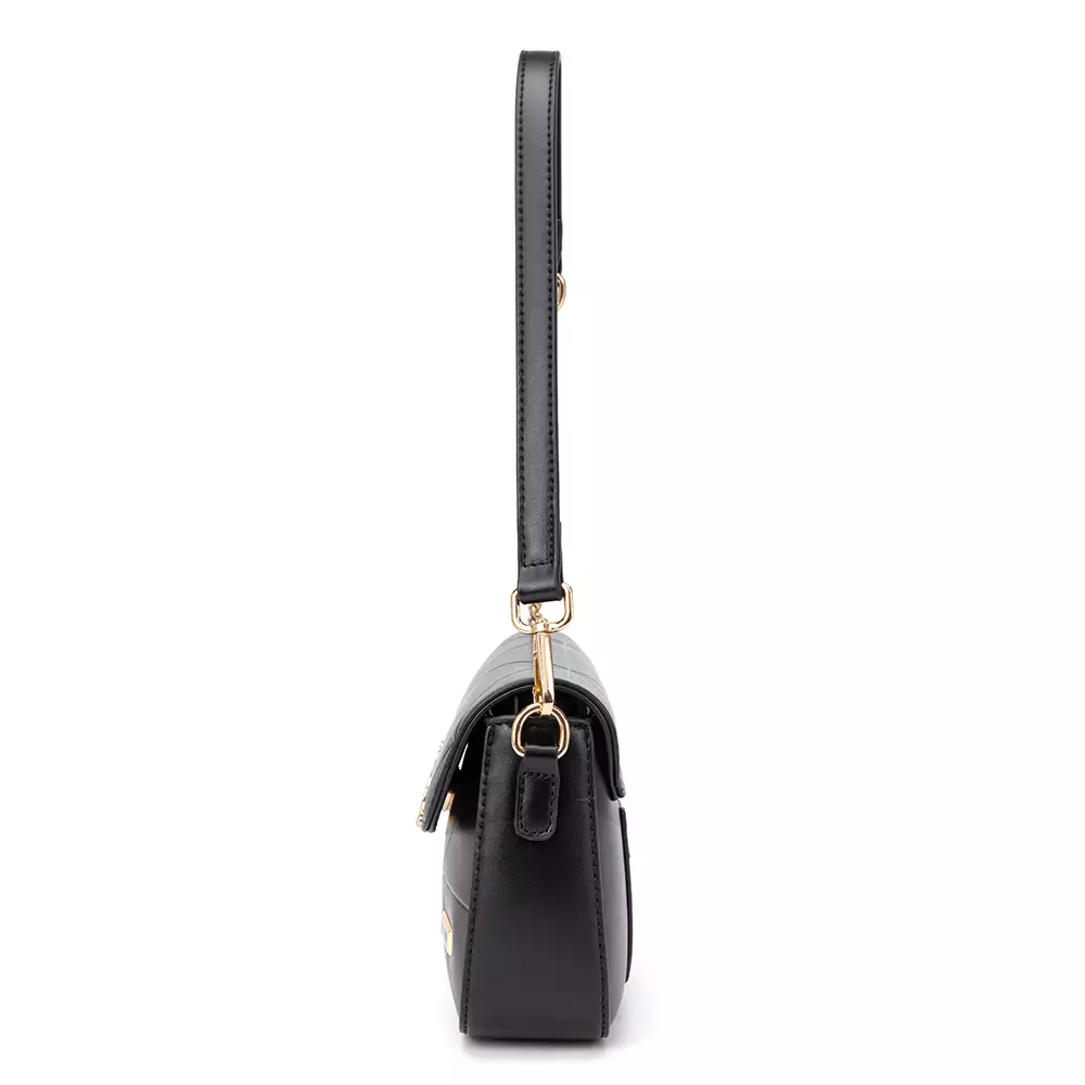 En-ji Musubi Slingbag Wanita Warna Black