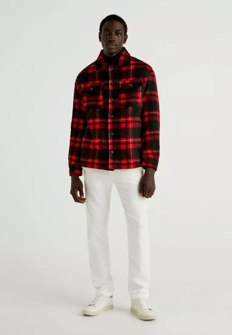Tartan check jacket