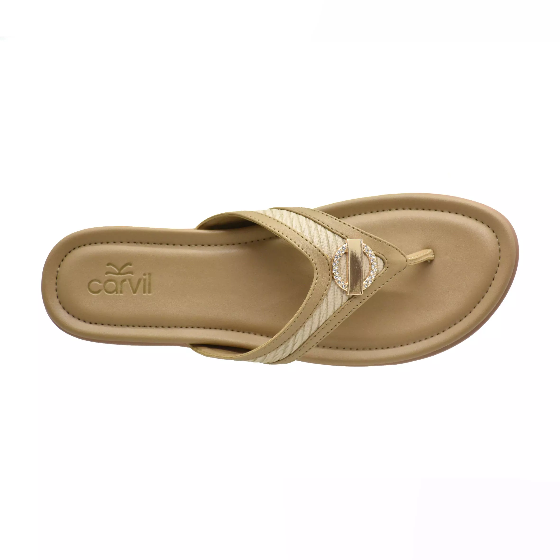 Carvil Sandal Wanita Vichi-01 L Khaki