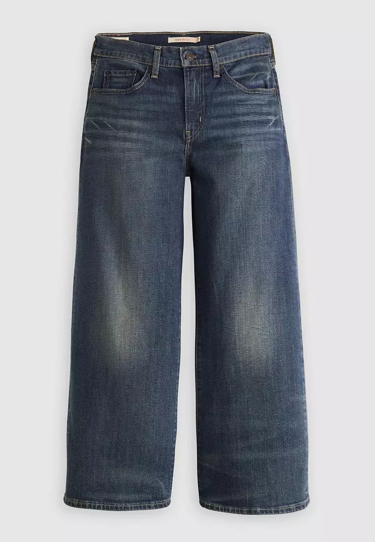 Levi's® 女裝 728 高腰闊腳九分牛仔褲