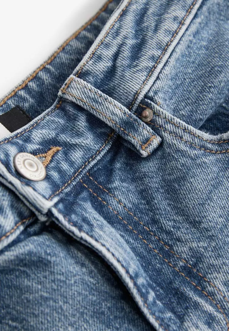 Knee Length Bermuda Denim Shorts