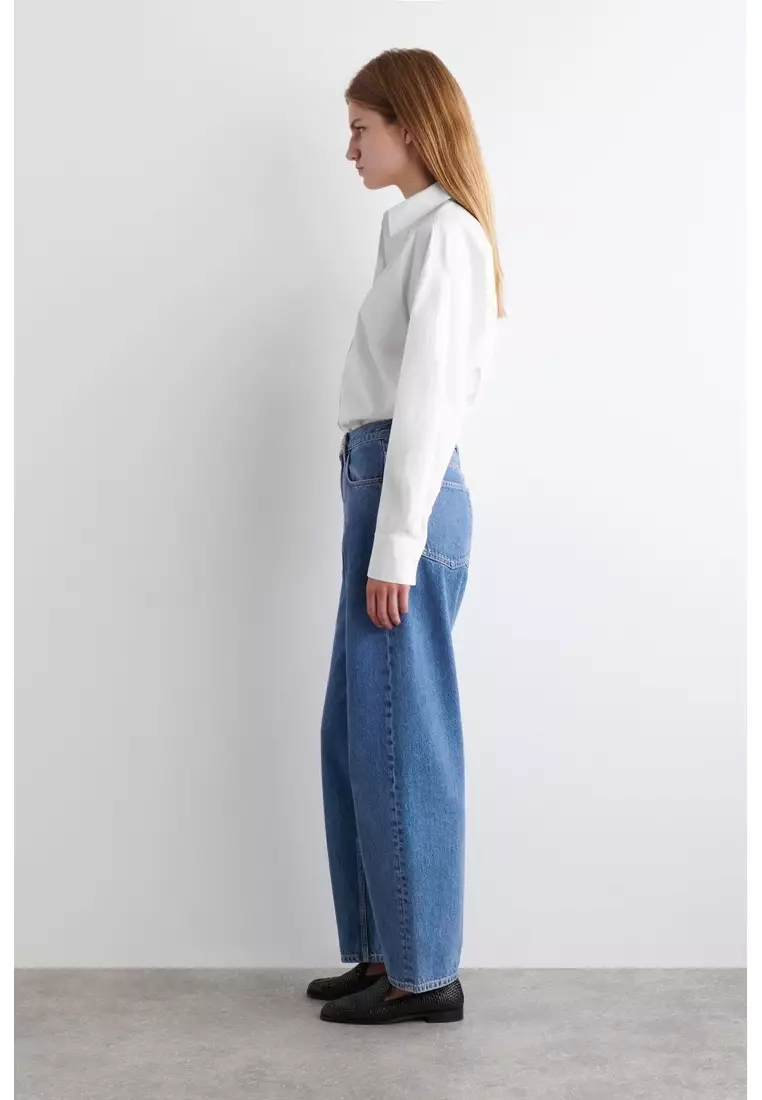 Bay Barrel-Leg Jeans