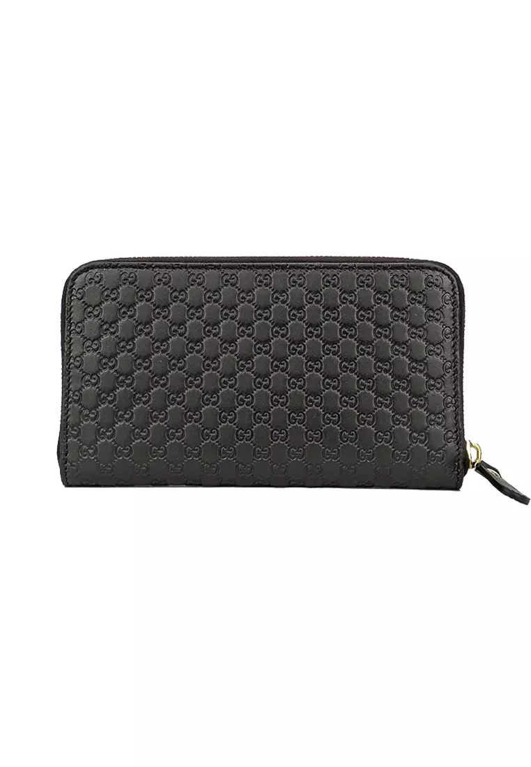 Gucci zip best sale around purse