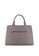 SEMBONIA grey Artisan Classic Medium Leather Satchel Bag 12E76ACC445579GS_3