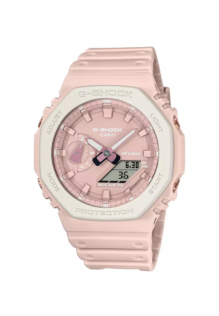 Jual G shock Casio G SHOCK Jam Tangan Pria Pink White Resin