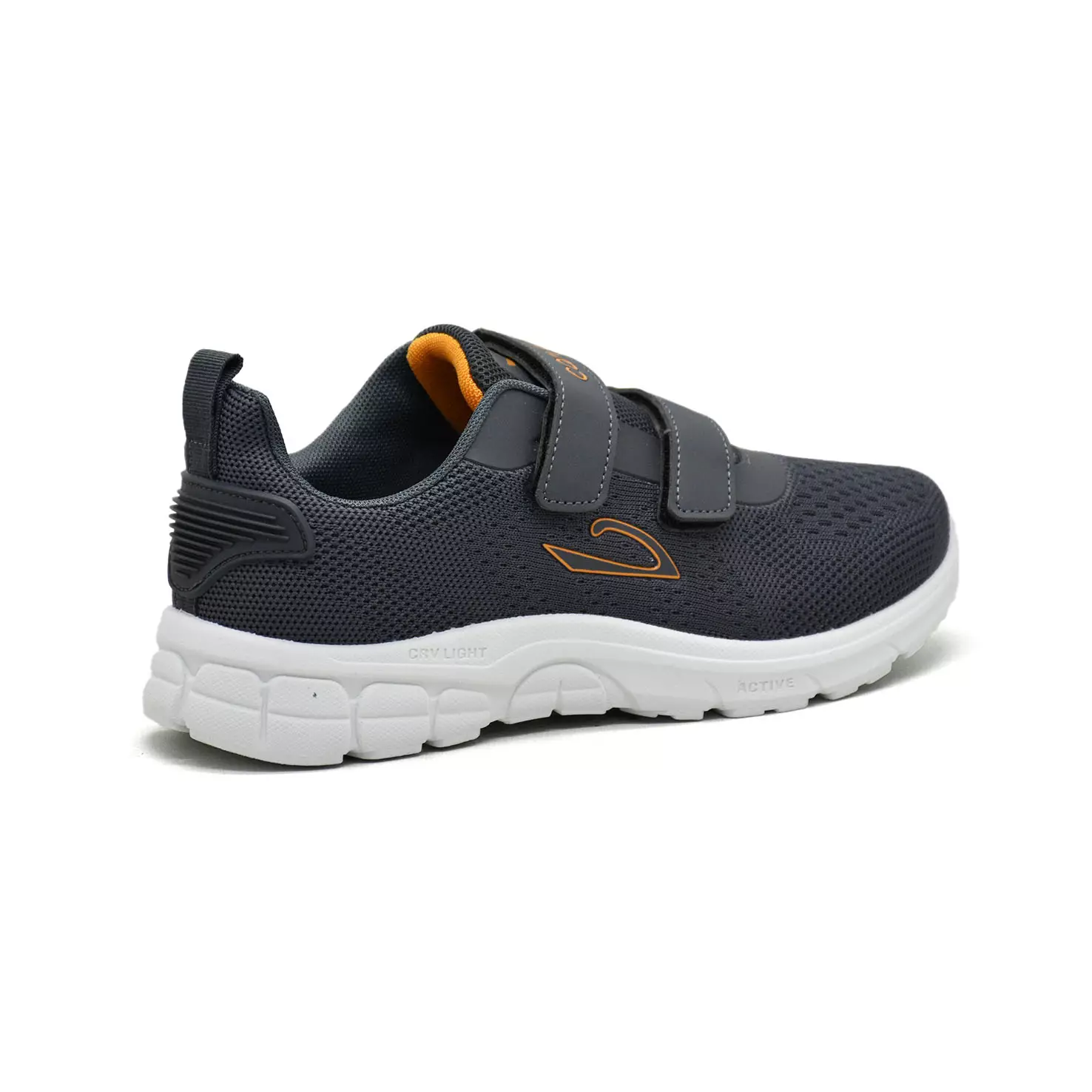 Carvil Sepatu Anak Riddick-01 Dark Grey/White