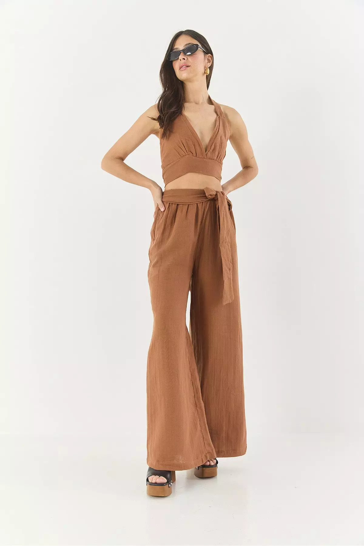 andmary Bruna pants set up ivory andmary Bruna pants set up