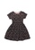 Mini Moley black Floral Mesh Print Girl's Skater Dress 02765KA5085AEAGS_1