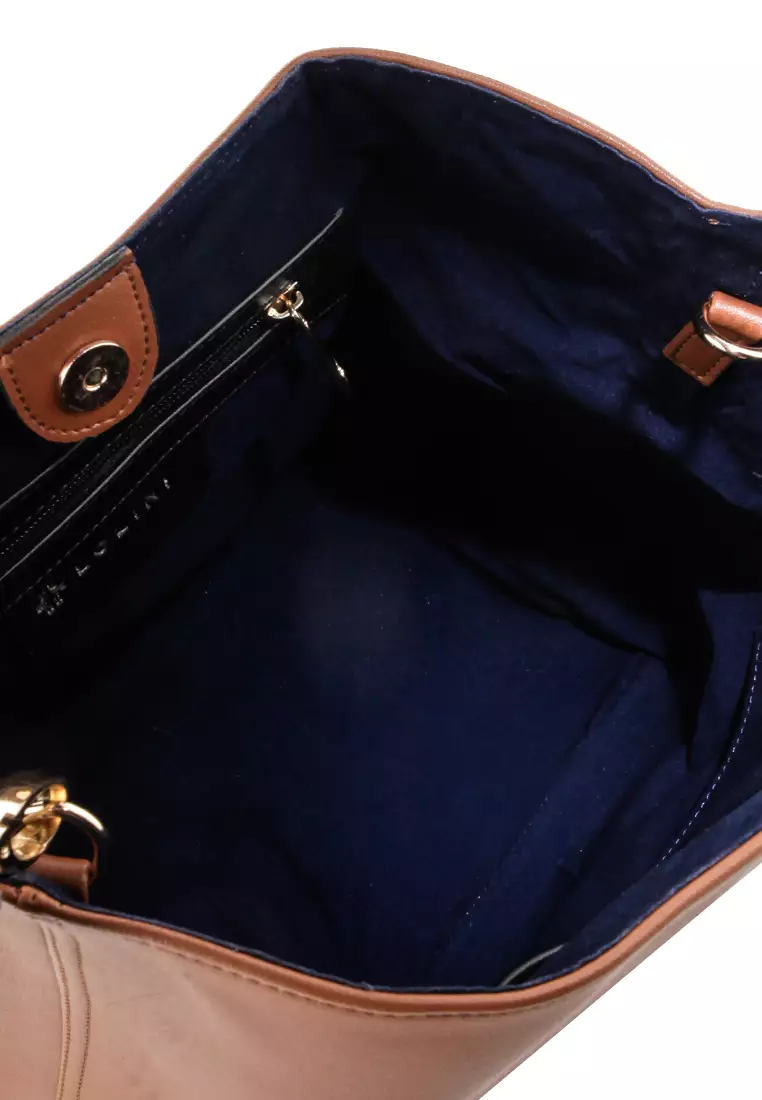 Lucia Sling Bag Double Strap Br