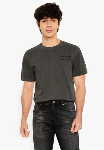 Superdry black T-Shirt - Original & Vintage B2B5AAA2CA9DFFGS_1
