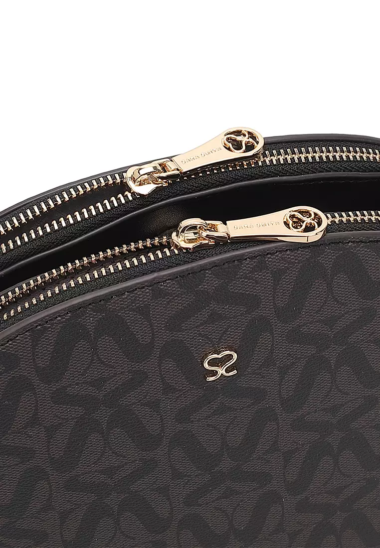 Women's Sling Bag / Crossbody Bag - Black