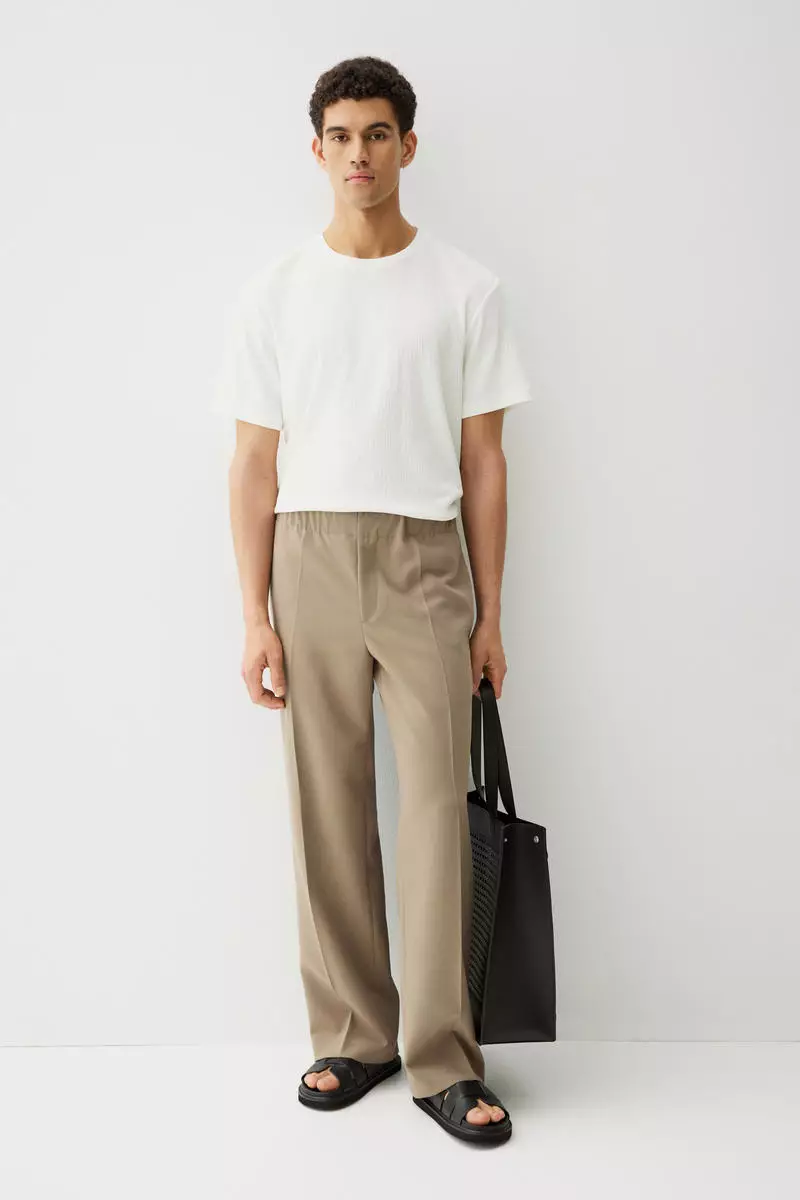 Regular Fit Textured T-shirt