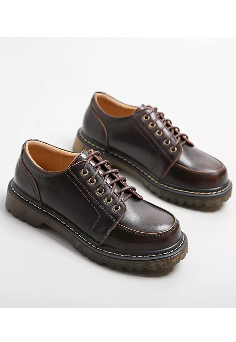 3.5CM Leather Derby Shoes MZ2229