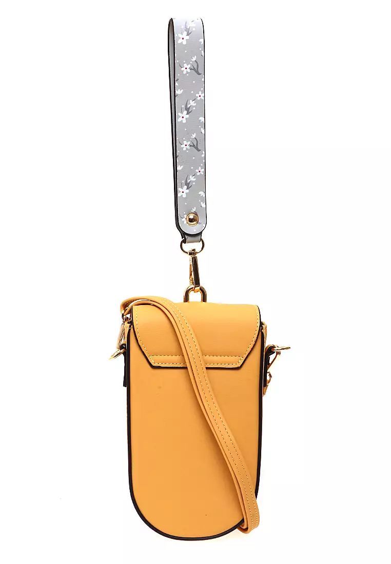 Tas Selempang Fashion Wanita Sling Bag Uniqe Design Material Leather Kulit ORIGINAL