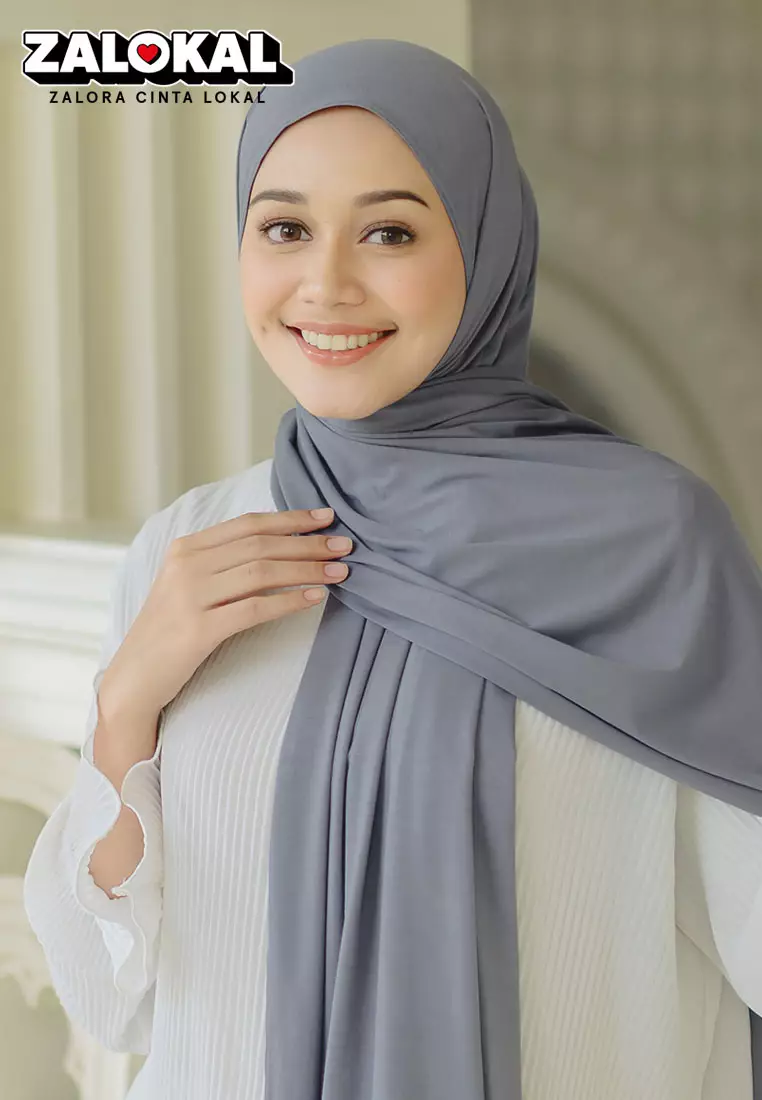 Tana Shawl Stone Grey