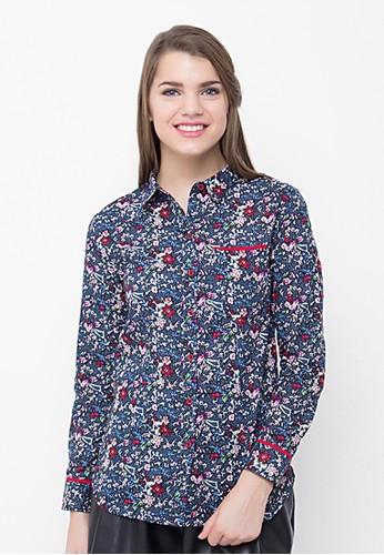 DAHLIA Floral Shirt