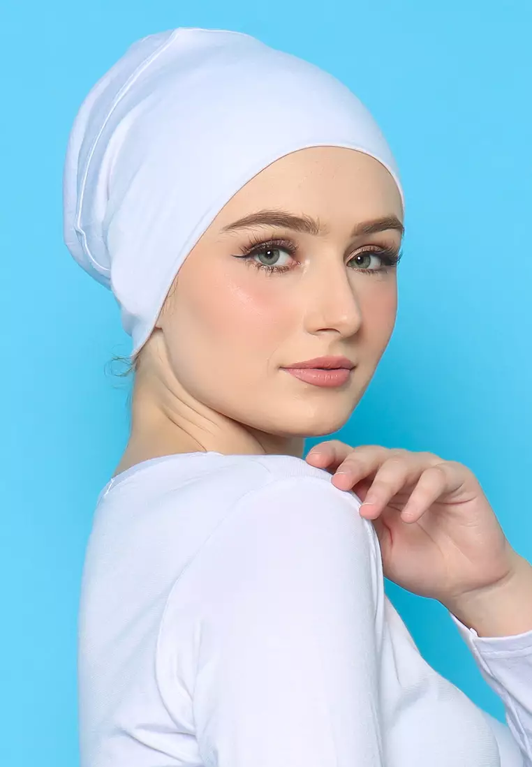 JV Hasanah Ciput Rayon White | Ciput Polos Rayon Adem