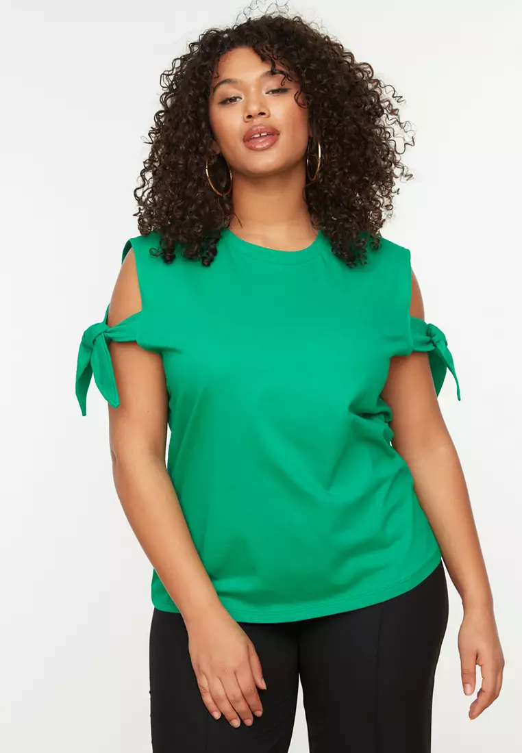 Plus size shop top online