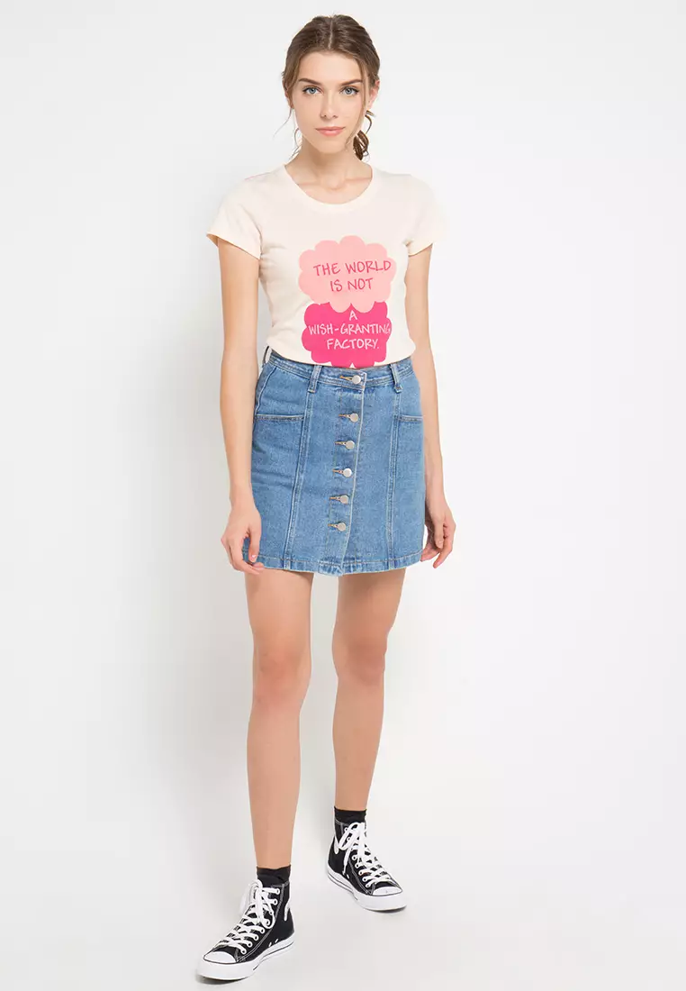 Print The World short sleeve Tshirt