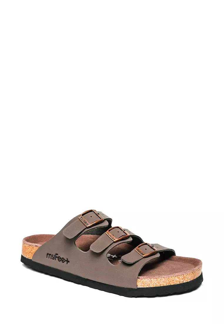Sandal MyFeet F3 Fm-Dark Brown