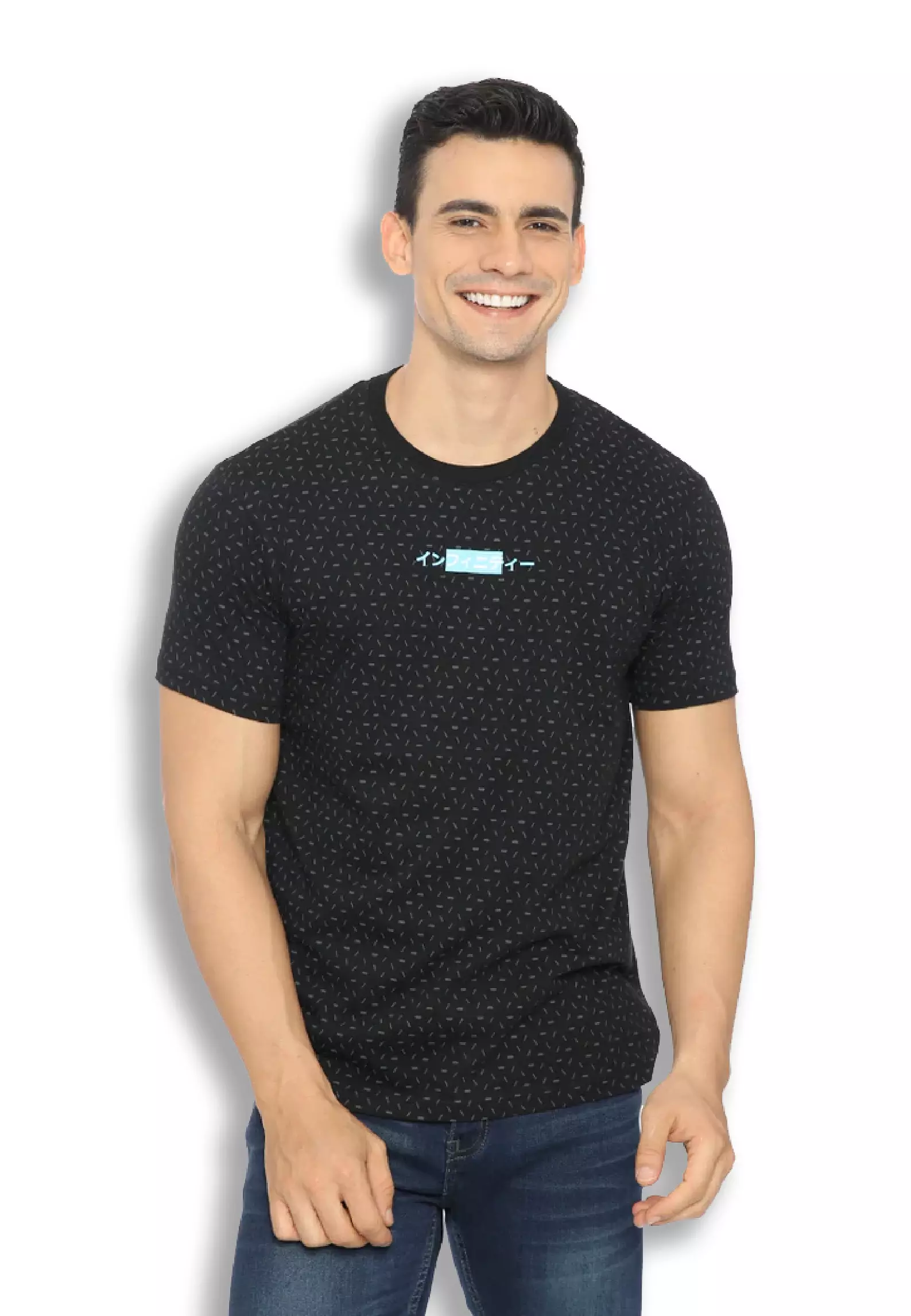 Ryusei Tshirt Akita FP Black