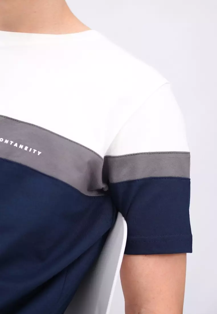 Ryusei Tshirt Ilussion CMB Navy