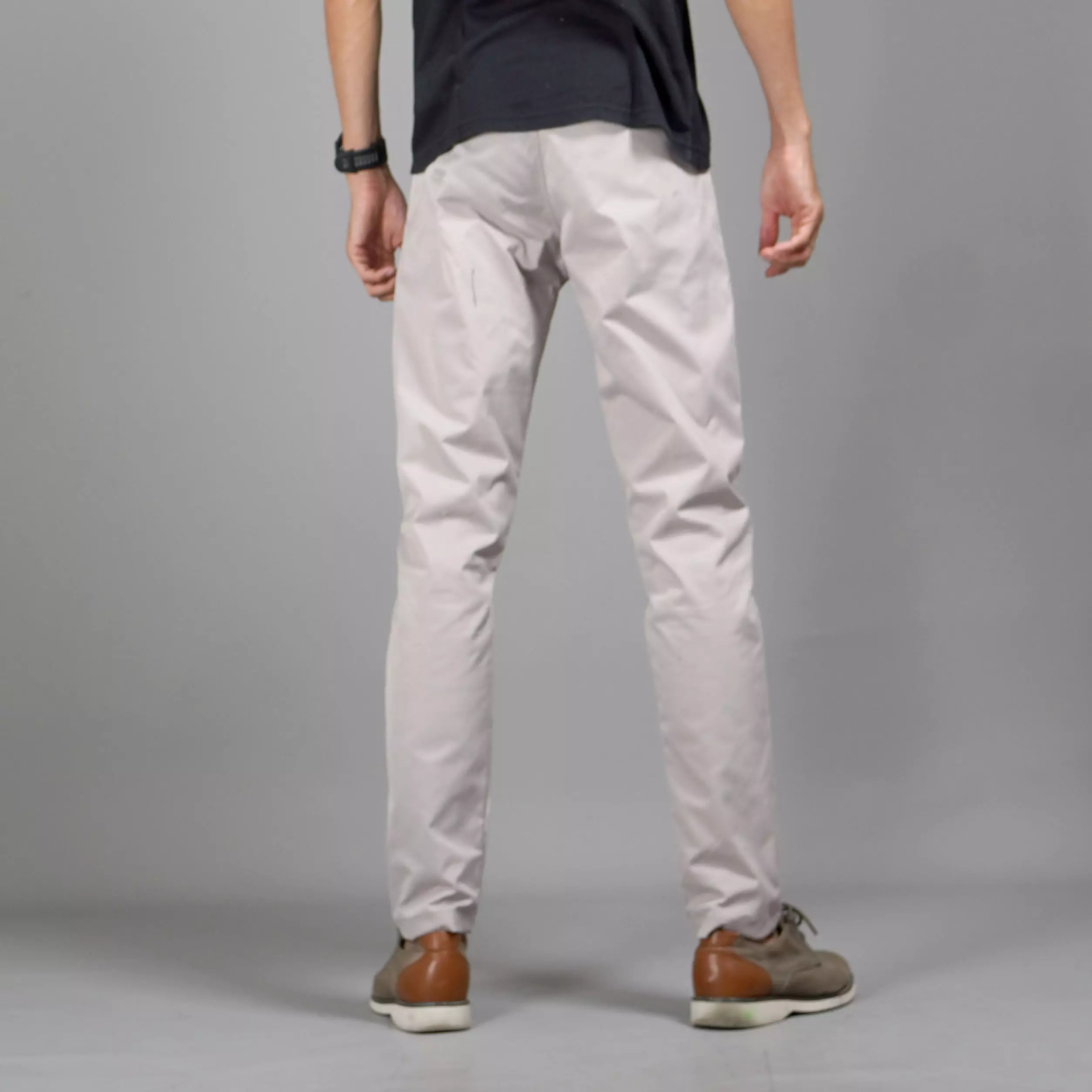  JEFAN Celana Panjang Pria Celana Chinos Pria Reguler Fit - BEIGE