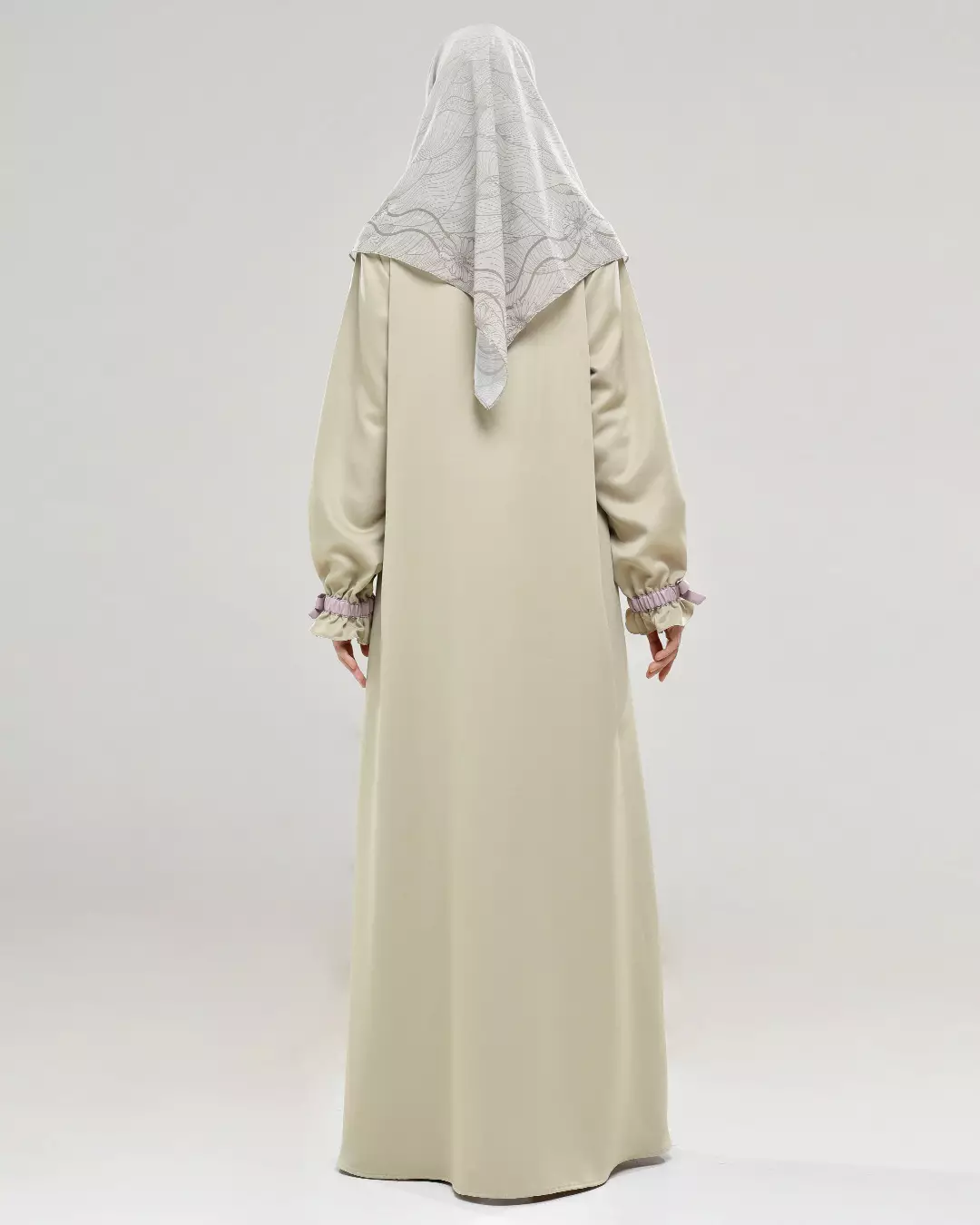 Rabbani - Gamis Dress Muslim Couple Madaharsa Exclusive Matcha