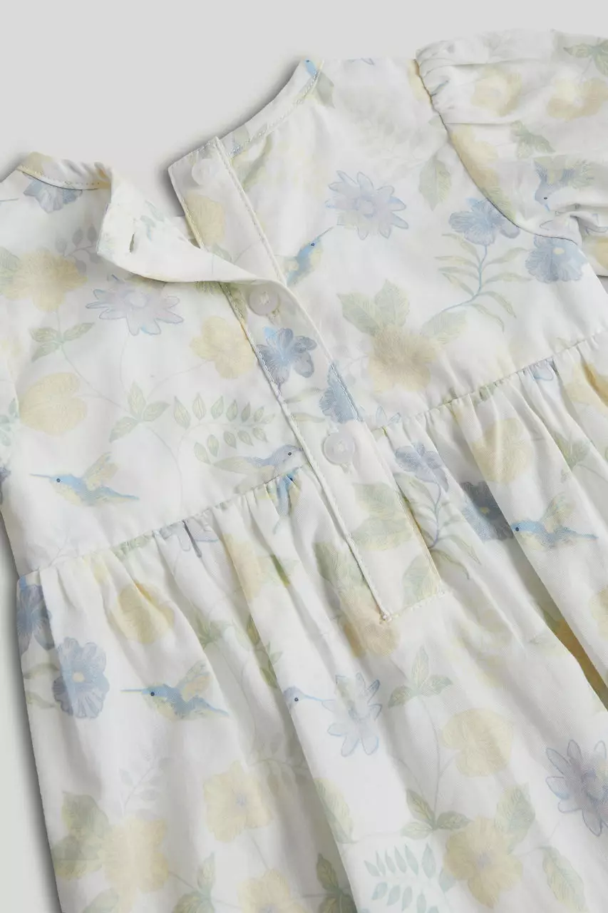 Mothercare Raya Collection Floral Romper - Terusan Lebaran Bayi Perempuan (Multi)