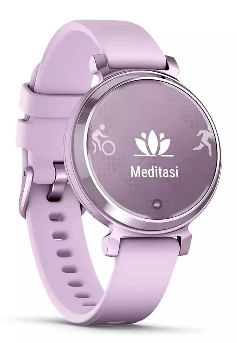 Garmin Lily 2 - Jam Tangan Pintar Wanita - Smart Watch - Metallic Lilac - 010-02839-21