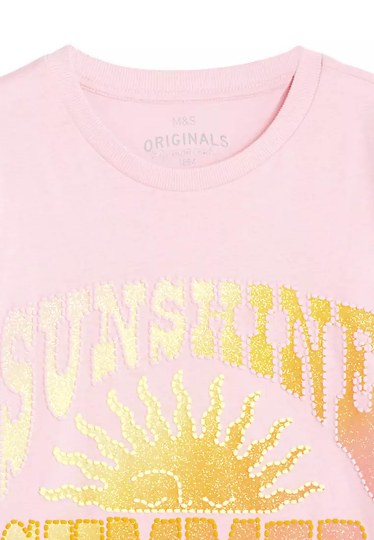 Pure Cotton Graphic T-Shirt