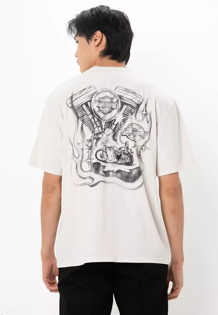 Buy Harley-Davidson Dickies x H-D® Heavyweight V-Twin Engine Tee