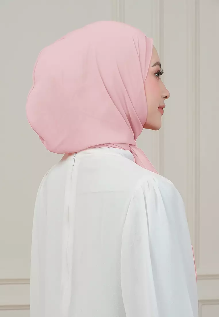 HIJAB INSTAN MAGNET SYIFA - SWEET PINK