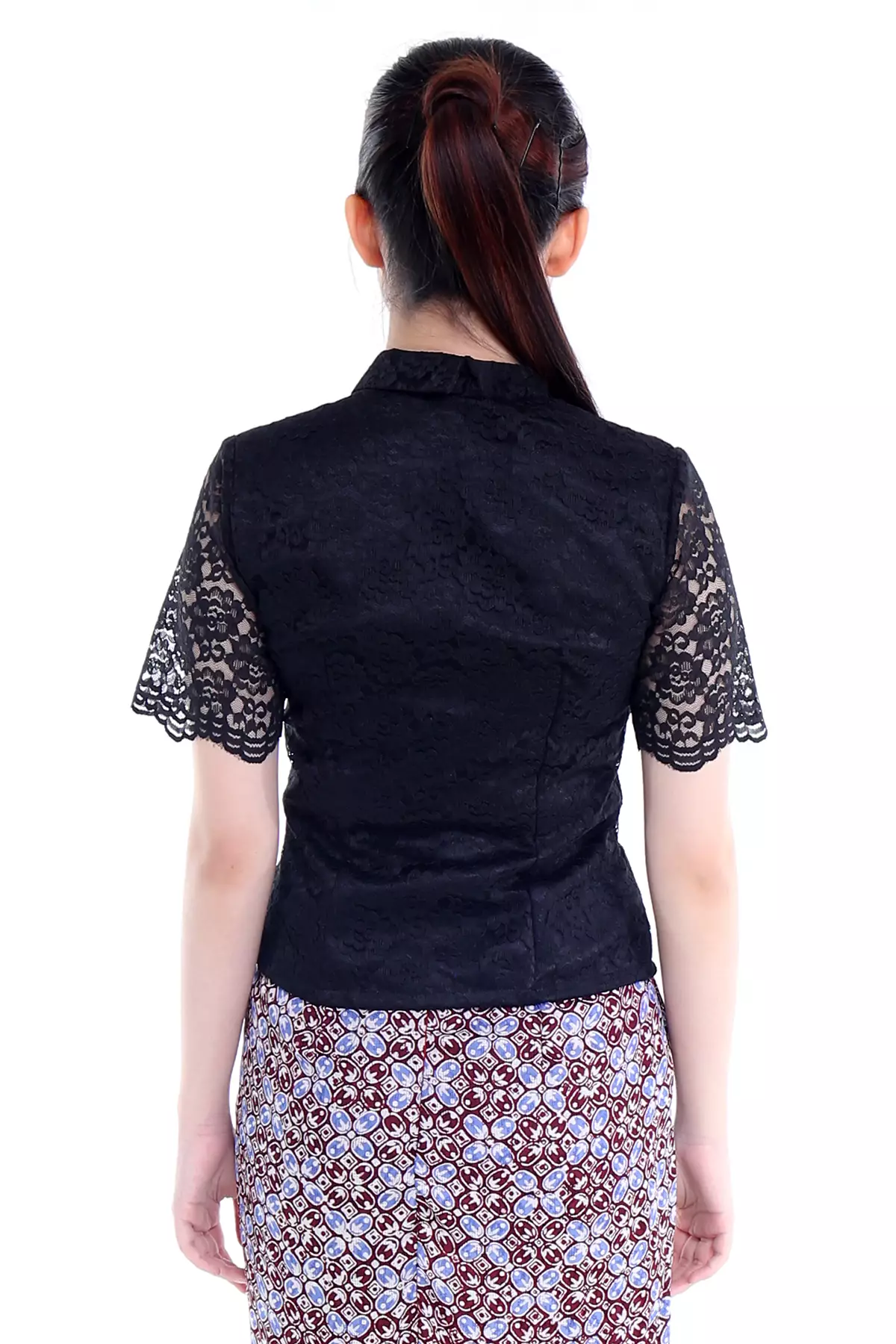 Katarina Lace Hitam Kebaya