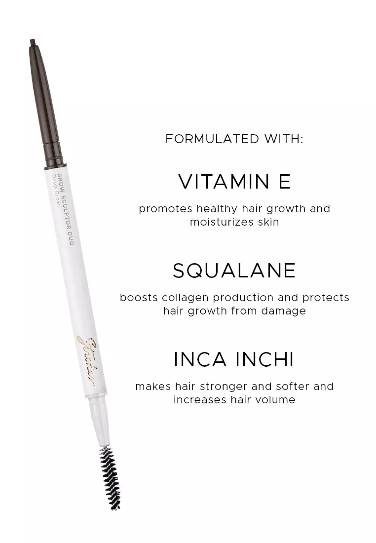 Brow Sculptor Duo in Ash Grey [ Microfine Brow Pencil & Styler ]